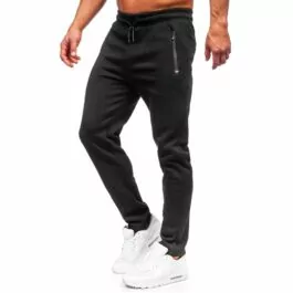 Svarta sweatpants - Joggingbyxa