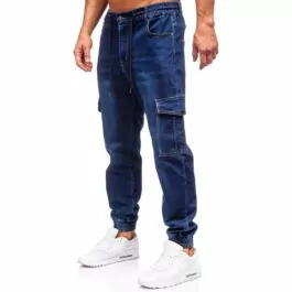 Cargo jeans med resår - Joggers modell
