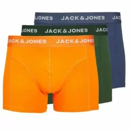 3 par jack and jones boxershorts i solida färger