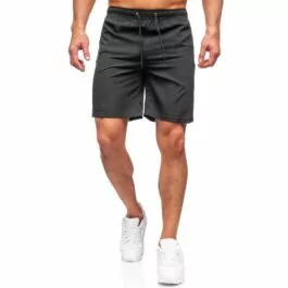 Träningsanpassade shorts - Svarta herrshorts