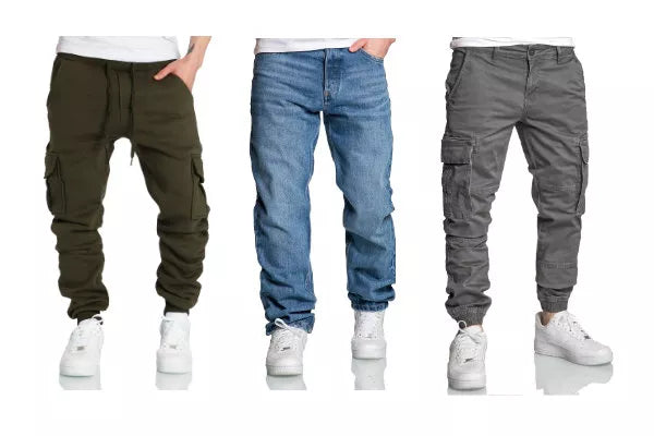 Herrbyxor chinos jeans och mjukisbyxor