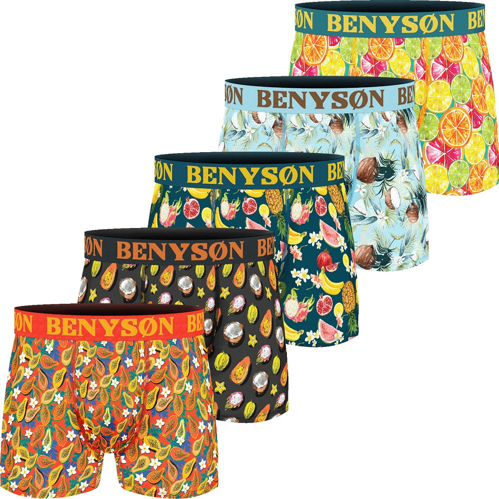 Flerpack med mönstrade boxershorts