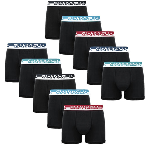 Billigt 10-pack svarta kalsonger herr