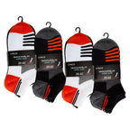 12 par billiga sportiga ankelstrumpor - Flerpack