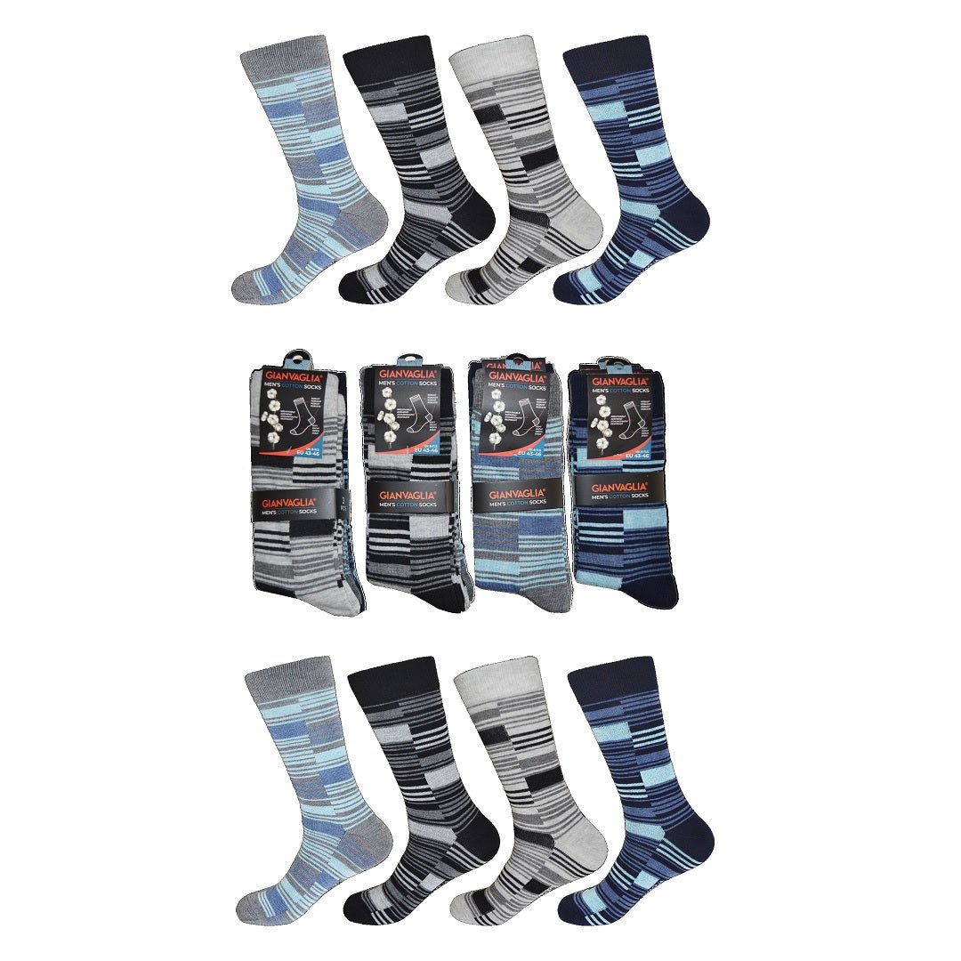 12-Pack sköna Herrstrumpor