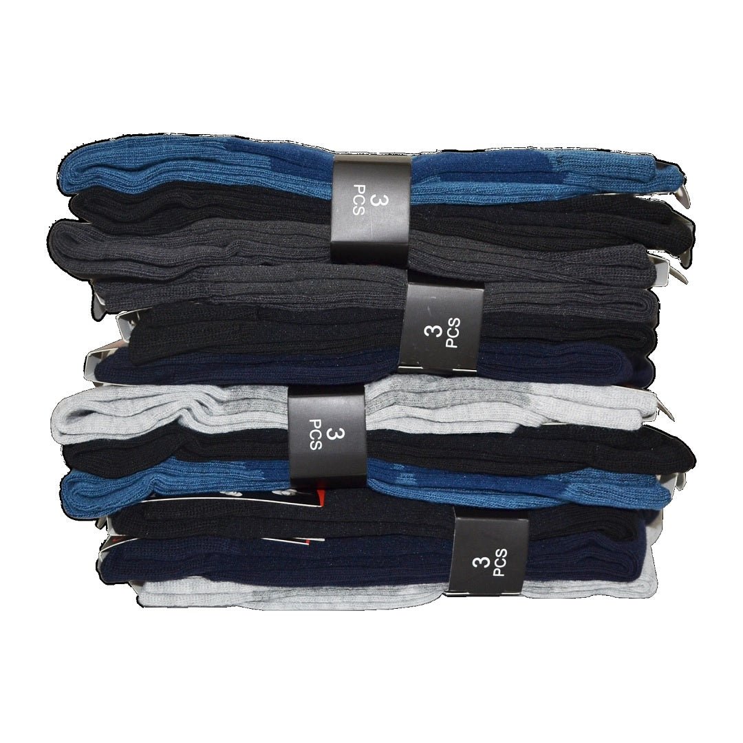 12-Pack klassiska Herrstrumpor