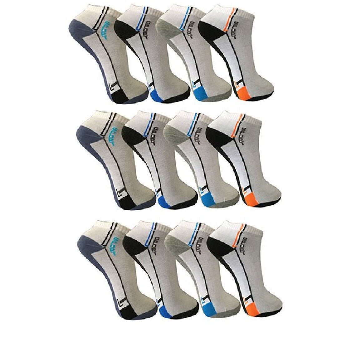 12-pack sportstrumpor Pesail strumpor