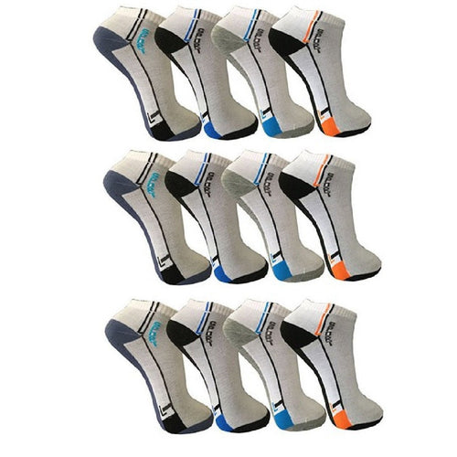 12-pack sportstrumpor Pesail strumpor