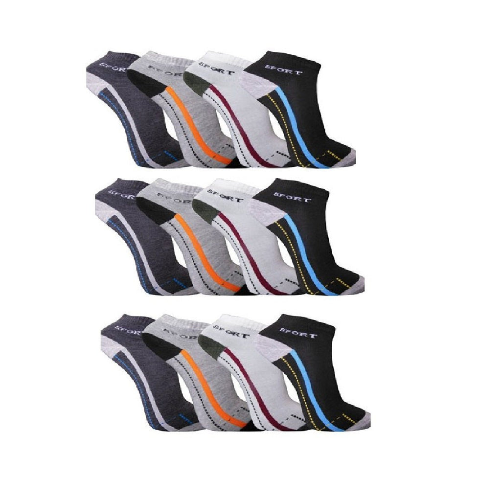12-pack sportstrumpor sneakers