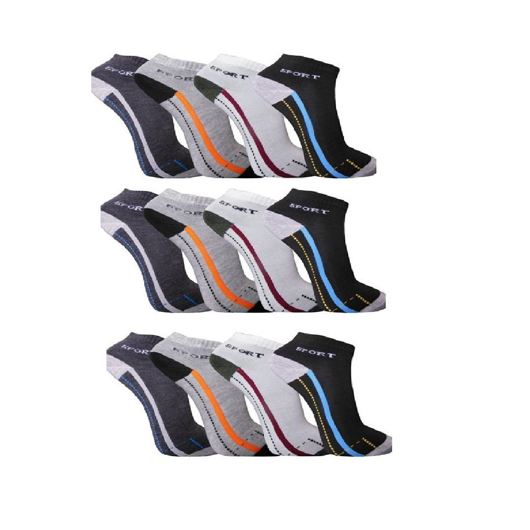 12-pack sportstrumpor sneakers