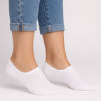 12-pack vita osynliga strumpor - unisex