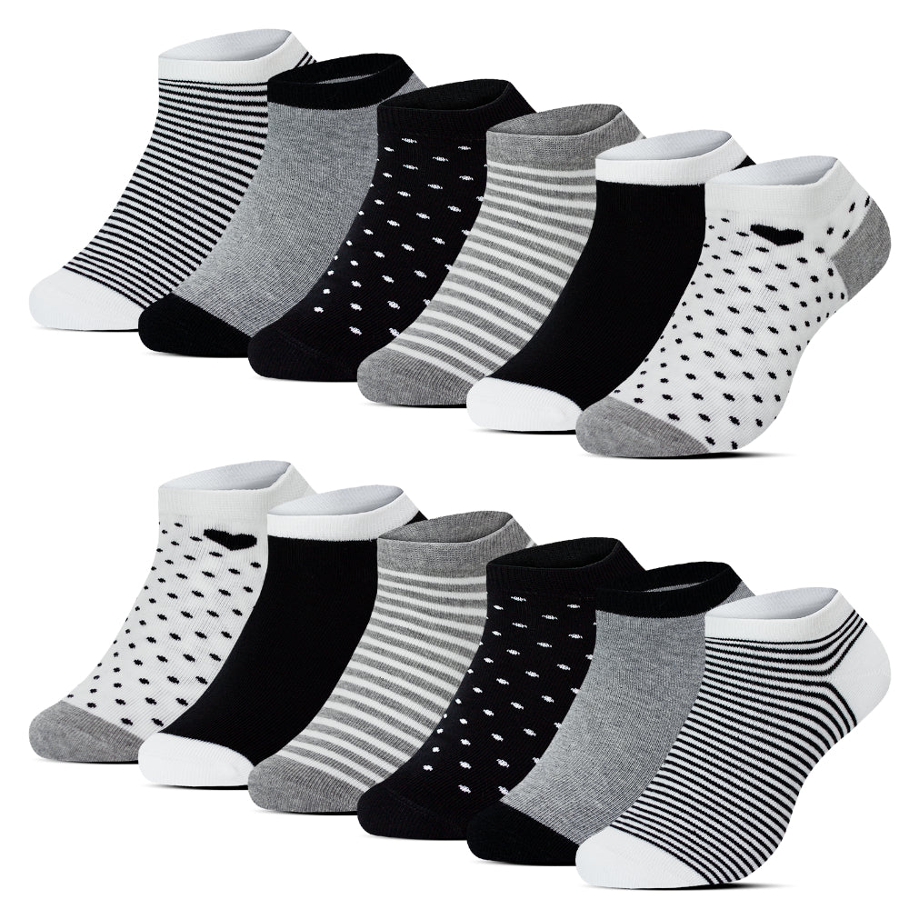 12 par Benyson ankelstrumpor dam