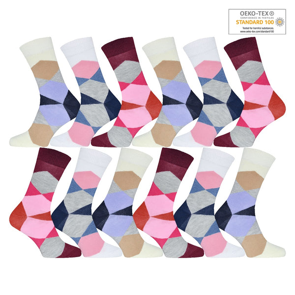 klassiska strumpor storpack dam