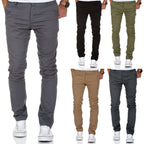 Herr Chinos Slim-Fit med stretch 5 olika färger