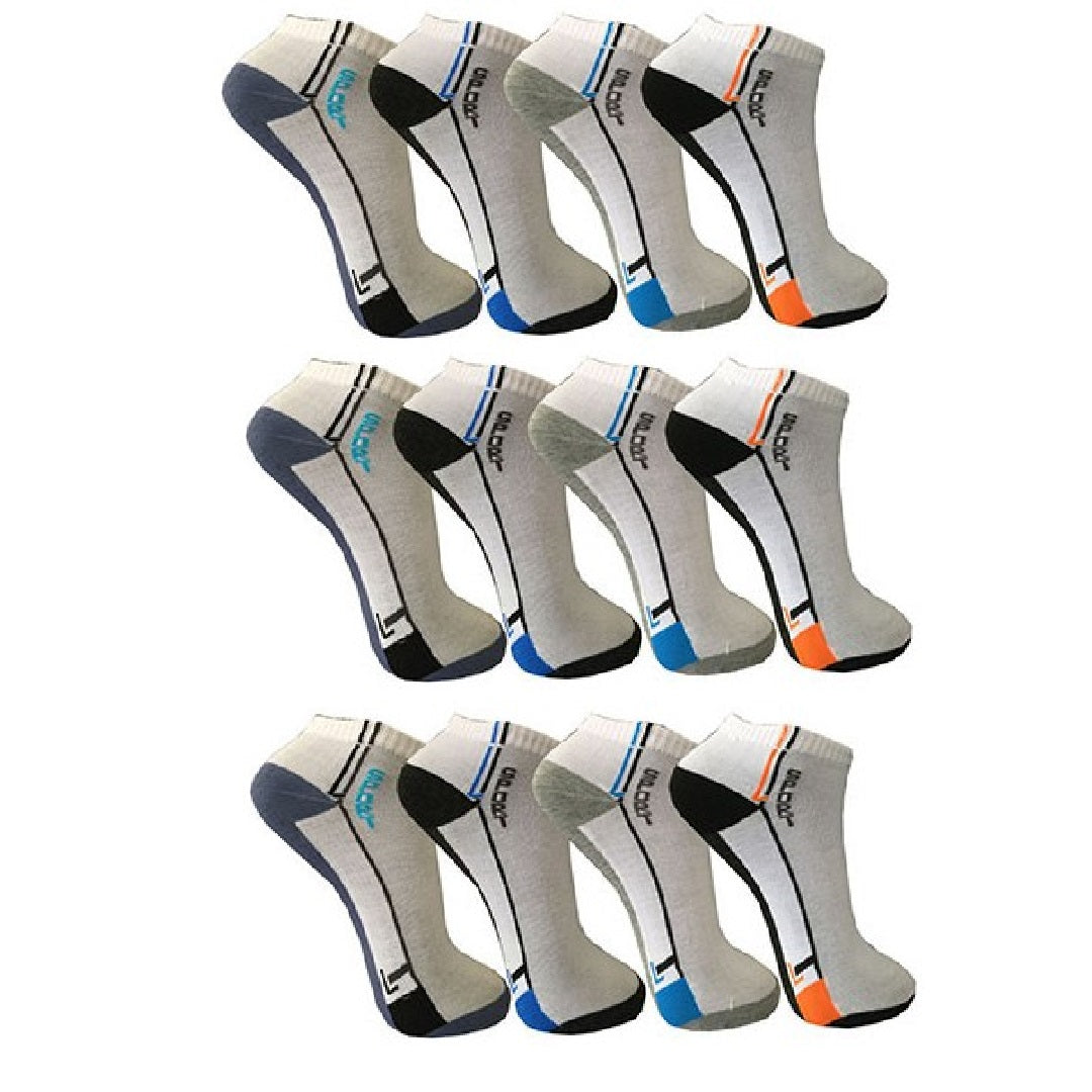 12-pack sportstrumpor Pesail strumpor