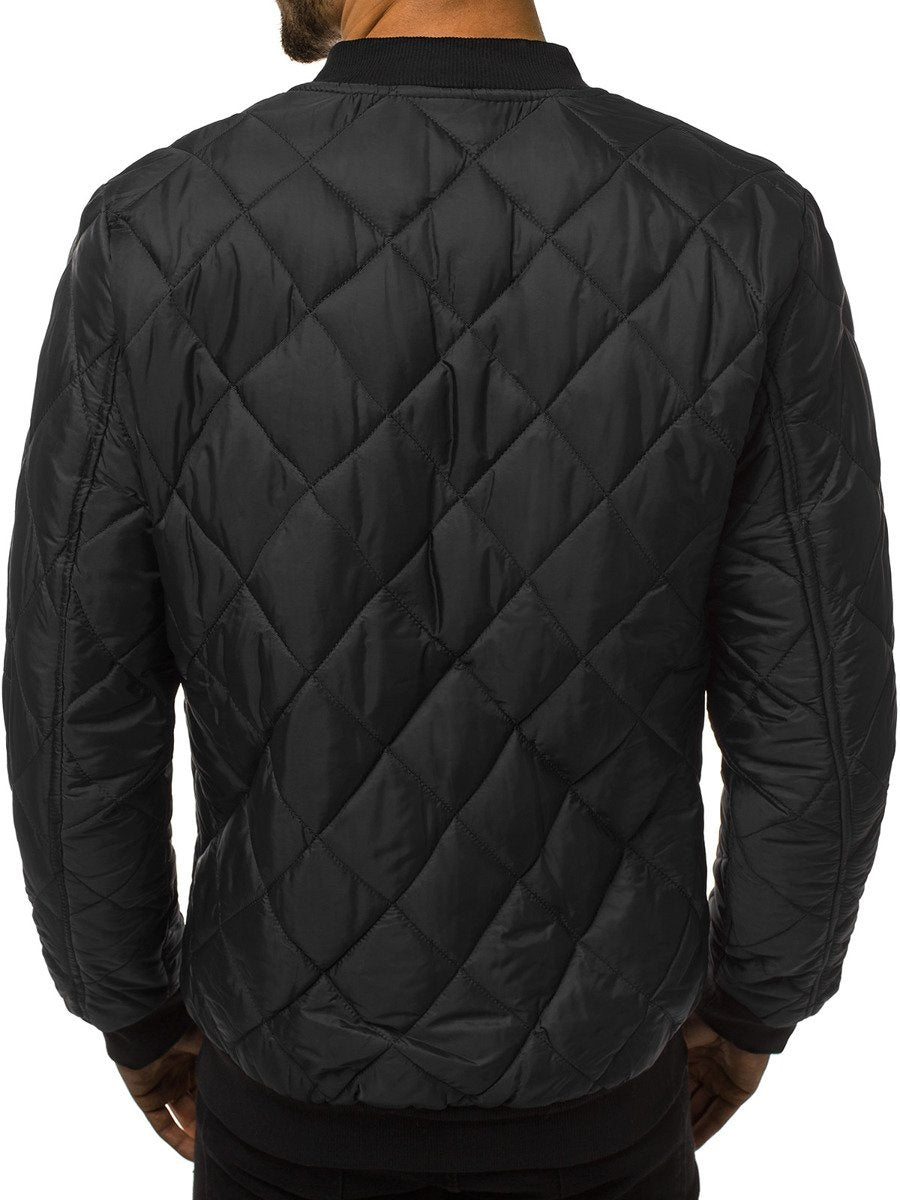 Svart Bomberjacka - Herrjacka - Höstjacka