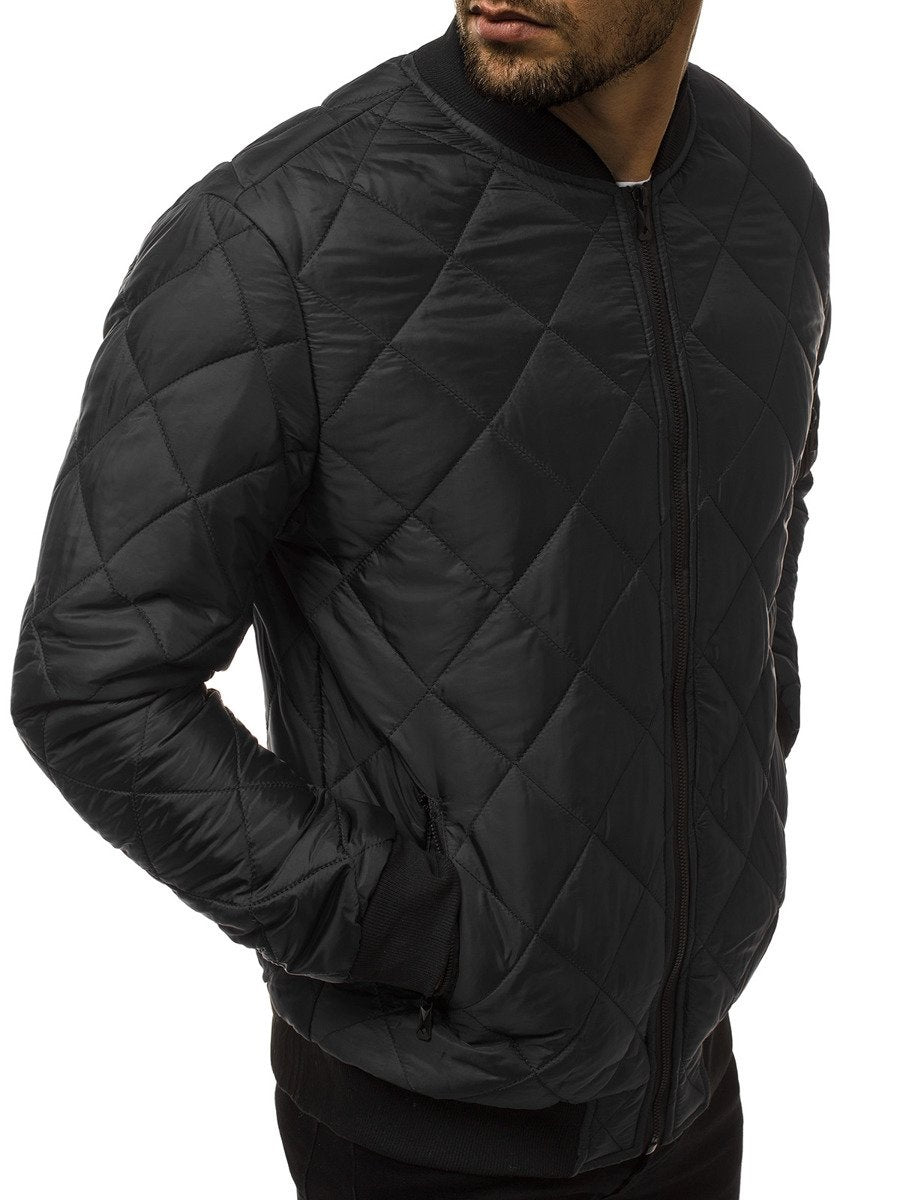 Svart Bomberjacka - Herrjacka - Höstjacka