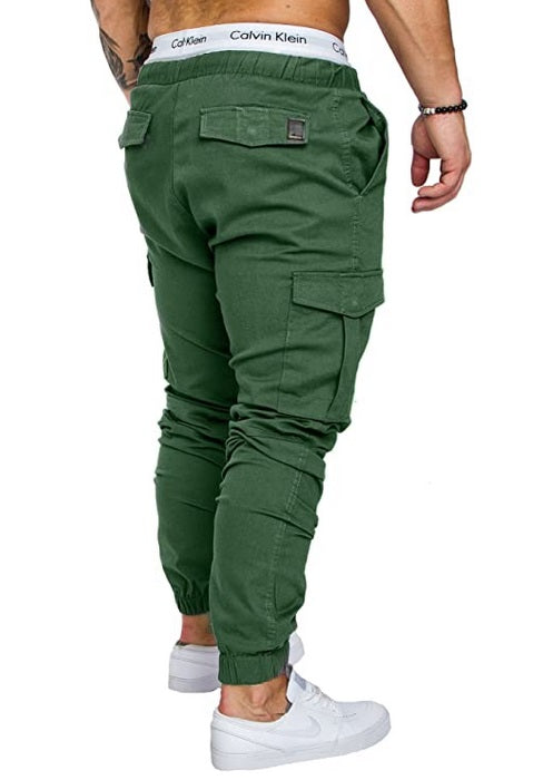 Chino joggers - chinos kakifärgade