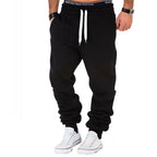 Mjukisbyxor Herr - Svarta supersköna och mjuka sweatpants med vita snören