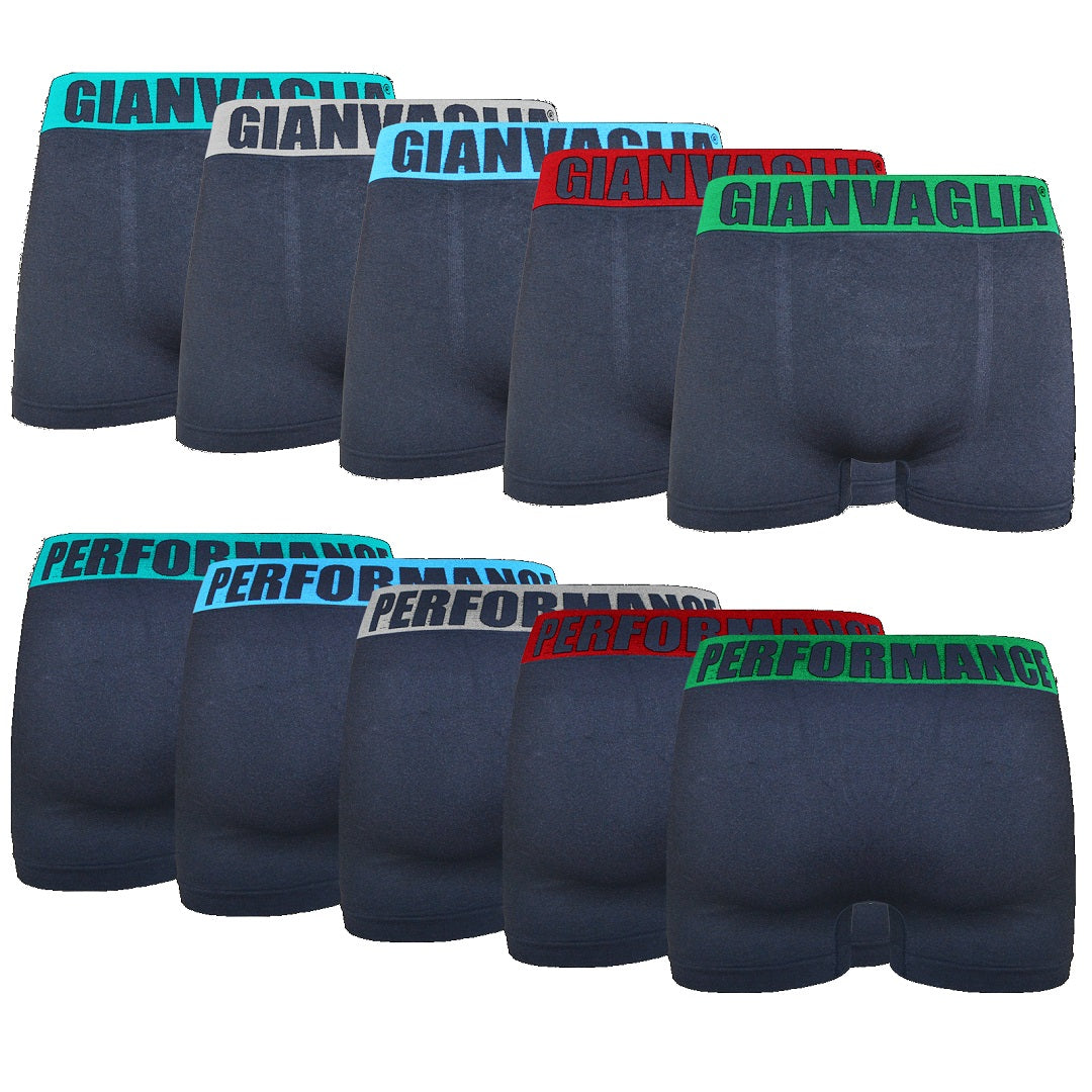 10-pack billiga herr kalsonger boxershorts svarta