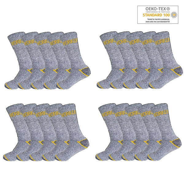 20-pack Arbetsstrumpor - Slitstarka Strumpor
