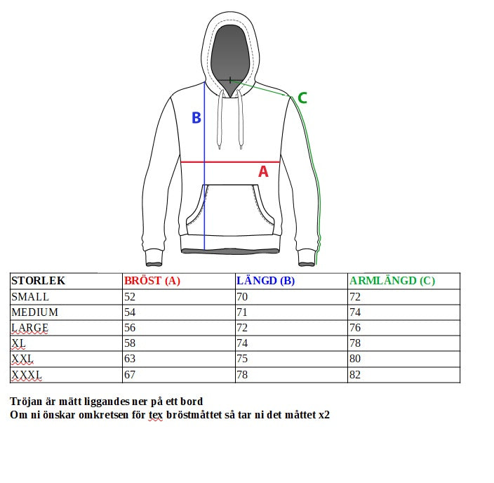 Flerfärgad hoodie mörkgrå/vit/svart