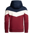 Hoodie Herr - Flerfärgad billiga hoodies baksidan