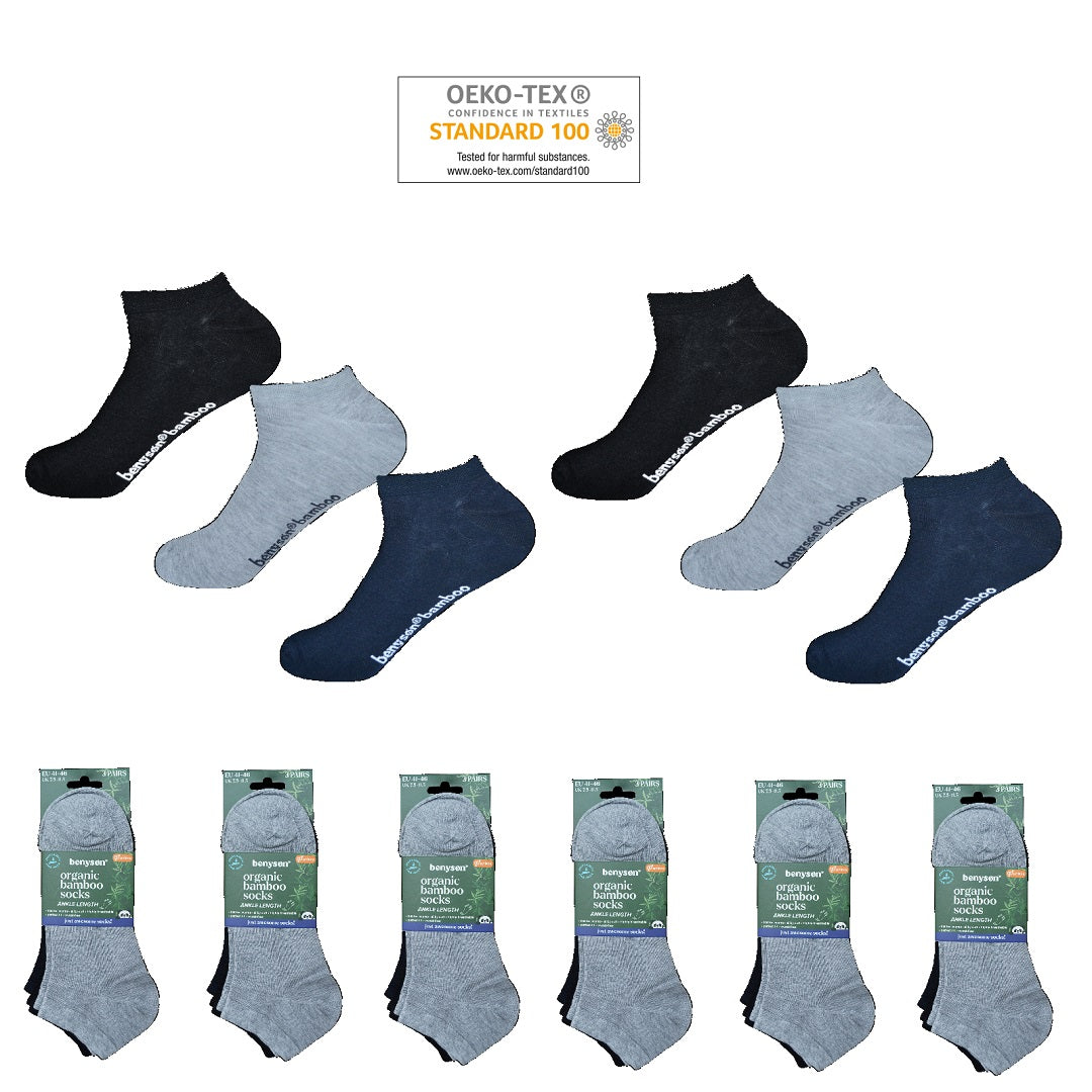 6 par Bambu Ankelstrumpor BENYSØN®