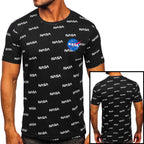 Svart NASA T-shirt - Herrtröja med tryck