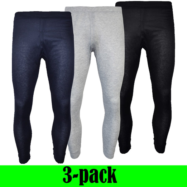 3-pack Billiga långkalsonger Herr