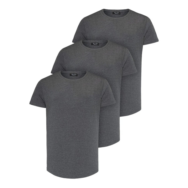 3-pack mörkgråa T-shirts herr från Amaci & Sons