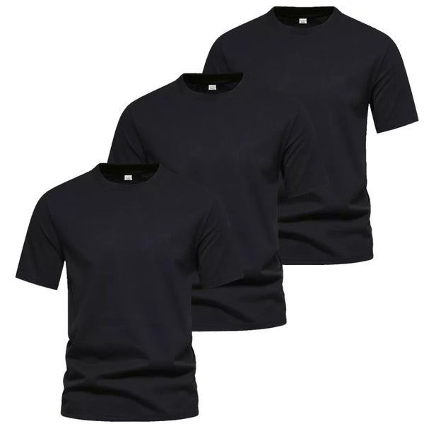 flerpack t-shirts svarta herr