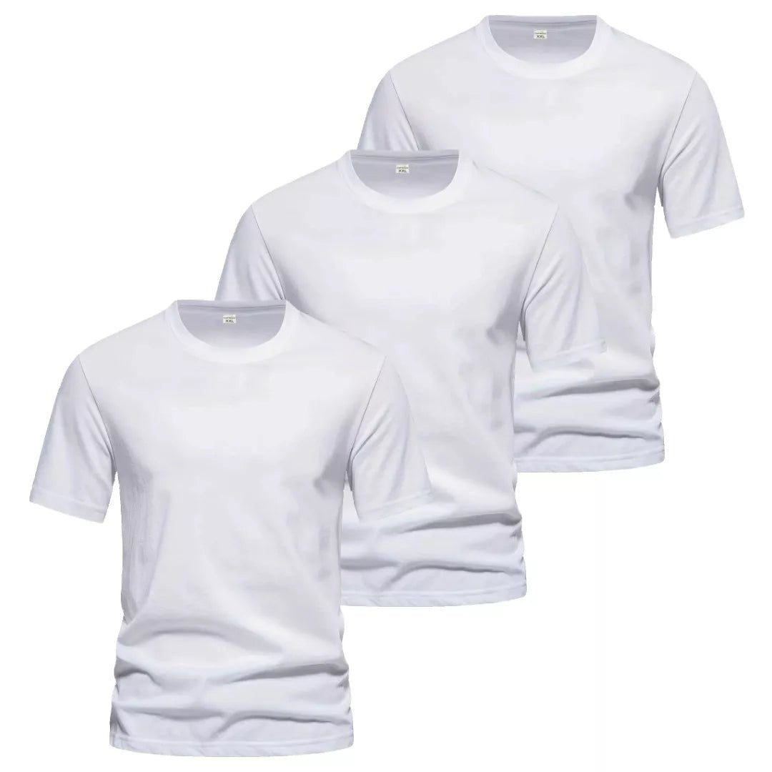 3-Pack Billiga T-Shirts Herr – 2 Vita & 1 Svart - JHN Sport