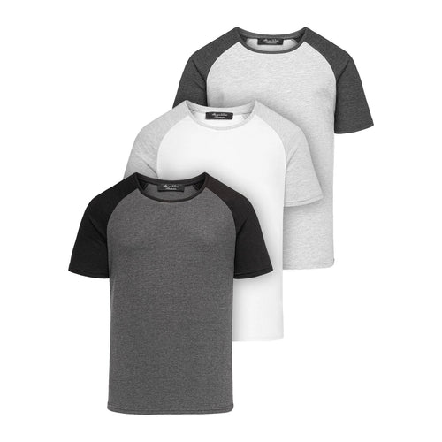 3-pack billiga T-shirts mixade färger