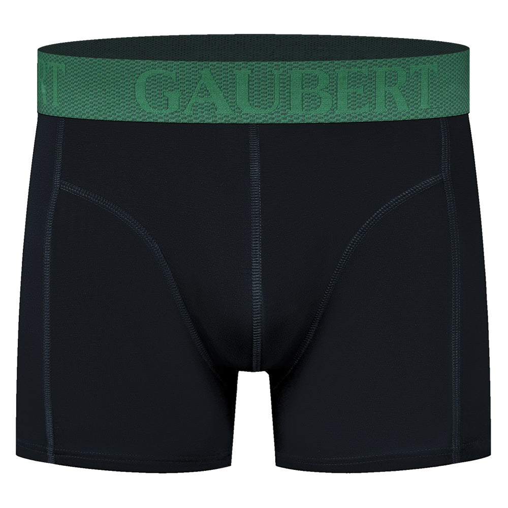 3-pack Bambukalsonger Herr - svarta boxershorts - svartgröna
