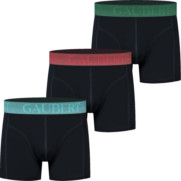 3-pack Bambukalsonger Herr - svarta boxershorts