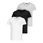 3-pack tshirts från Amaci & Sons i mixade färger
