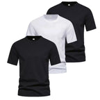 flerpack t-shirts bas vita och svarta