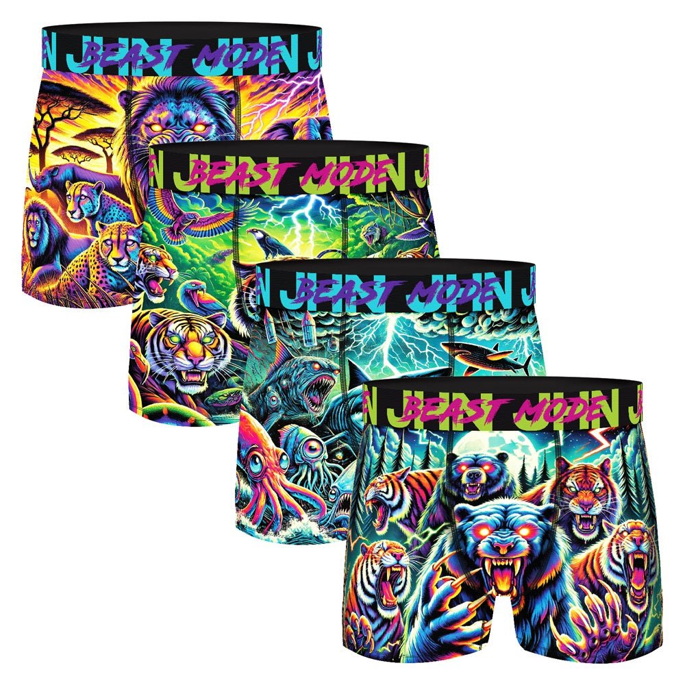 4-pack kalsonger herr beast mode
