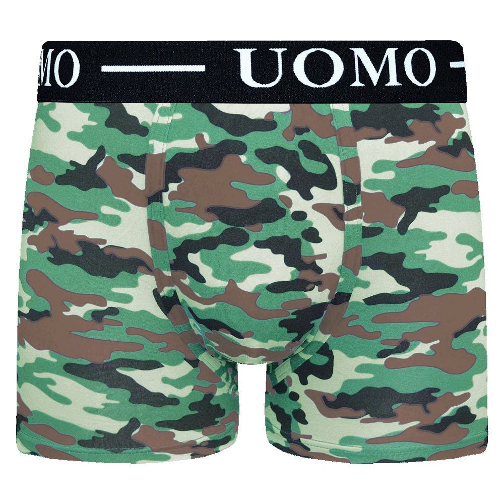 Camouflage kalsonger 5 pack - Boxershorts herr camo gröna