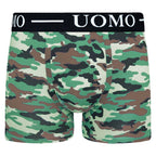 Camouflage kalsonger 5 pack - Boxershorts herr camo gröna
