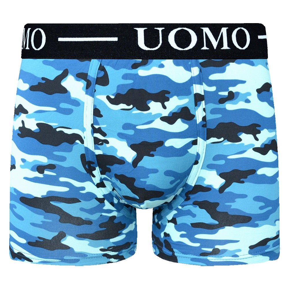 Camouflage kalsonger 5 pack - Boxershorts herr camo blåa