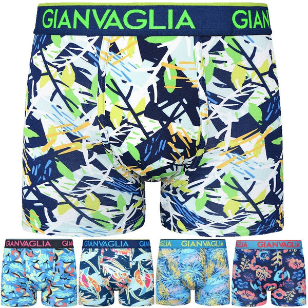 5-pack billiga kalsonger med mönster - Herr boxershorts