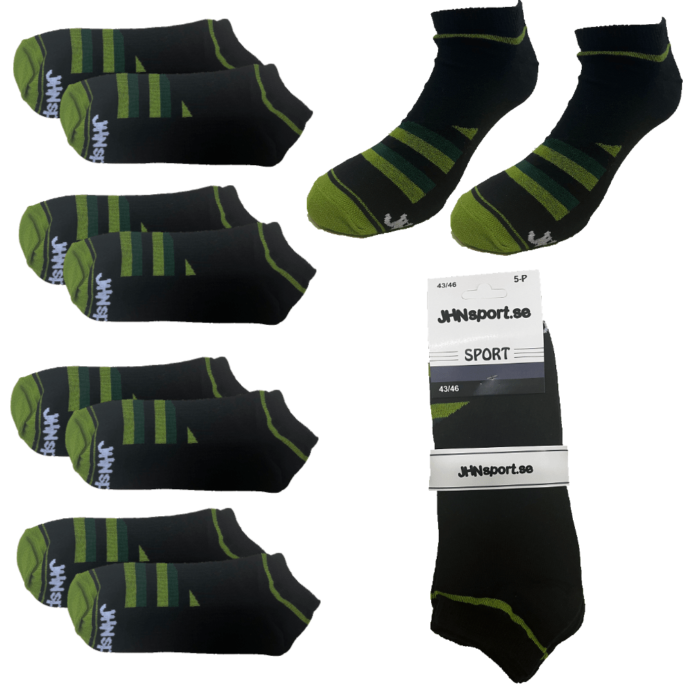 JHNsport sportstrumpor svarta