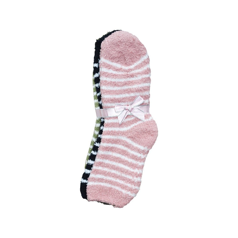 6-pack extra varma sockor - Fluffy strumpor - damstrumpor