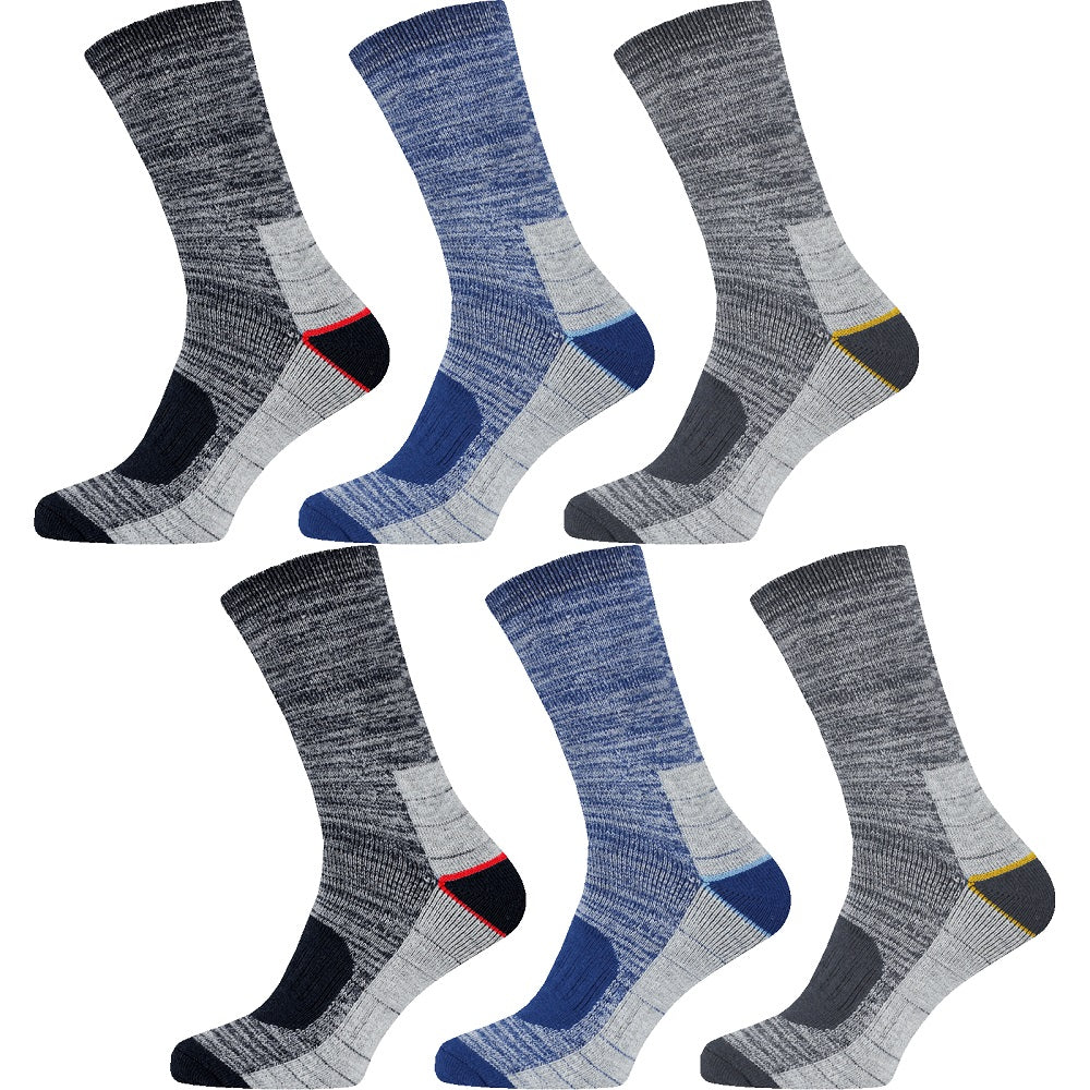 6 par varma termostrumpor unisex storlekar