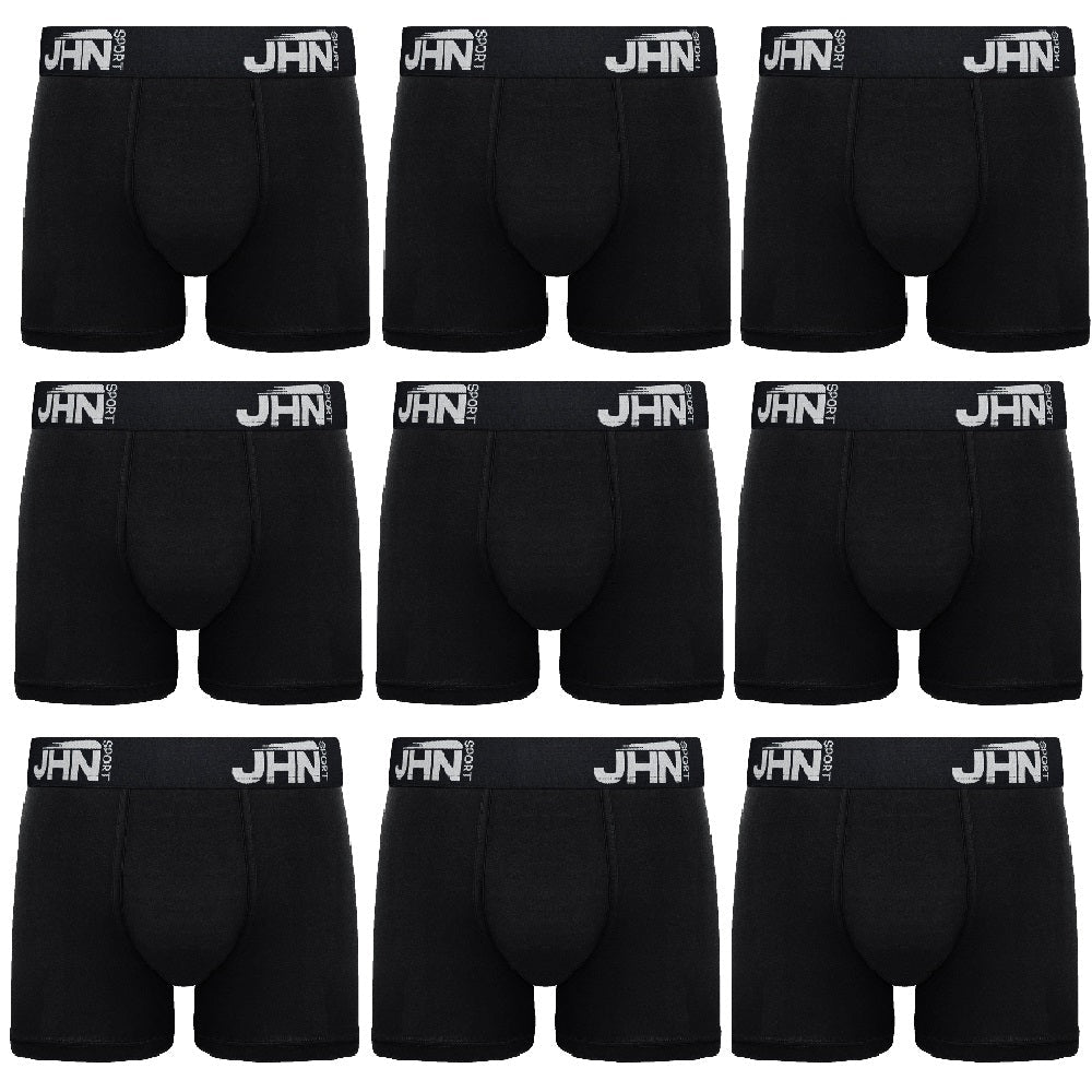 9-pack Billiga svarta kalsonger - JHNsport 5111