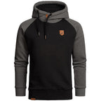Amaci & sons svart hoodie