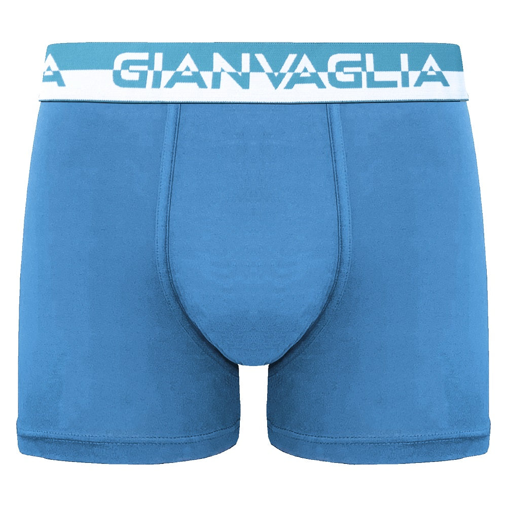 10 pack billiga boxershorts i solida färger - ljusblåa
