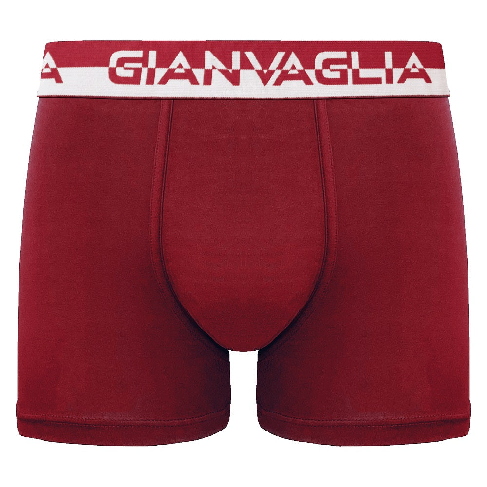 10 pack billiga boxershorts i solida färger - röda